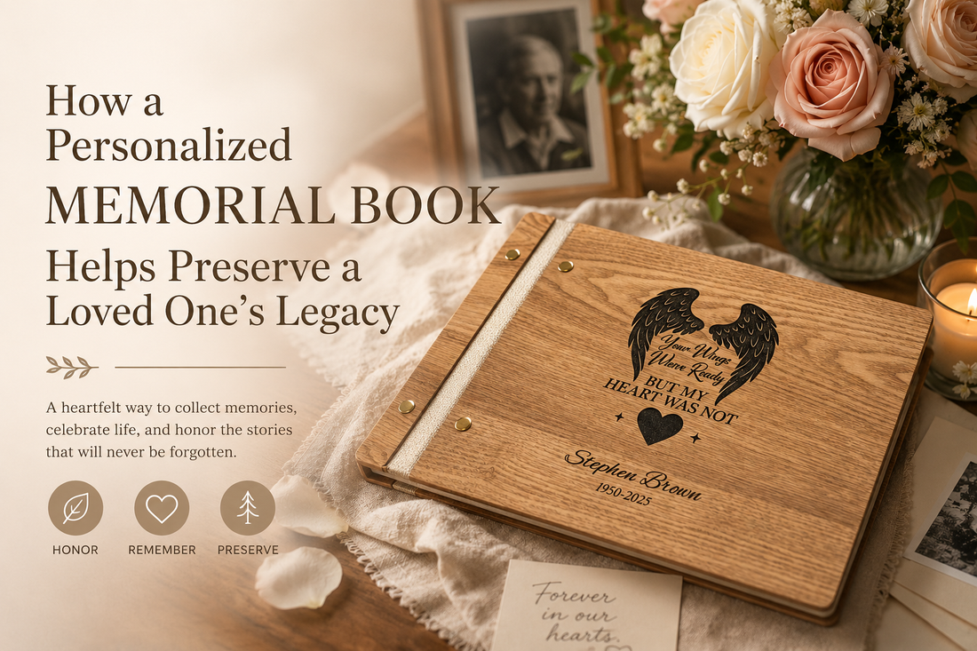 How a Personalized Memorial Book Helps Preserve a Loved One’s Legacy