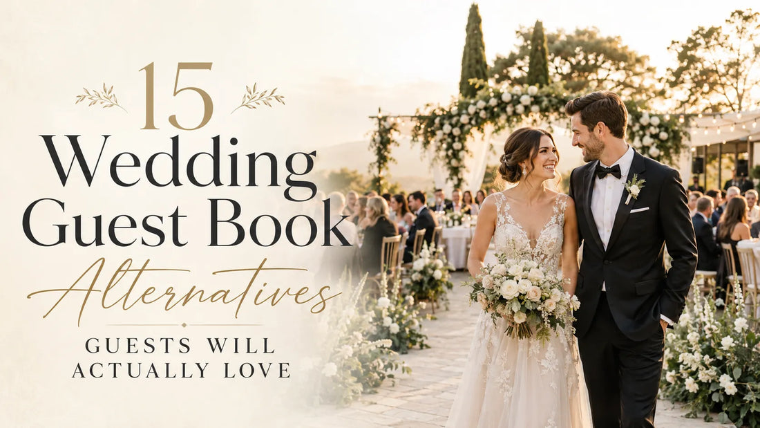 15 Wedding Guest Book Alternatives Guests Will Actually Love
