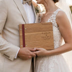 Personalized Wooden Wedding Guest Book, Custom Engraved Guestbook, Polaroid Photobooth Album, Wedding Easter Gift