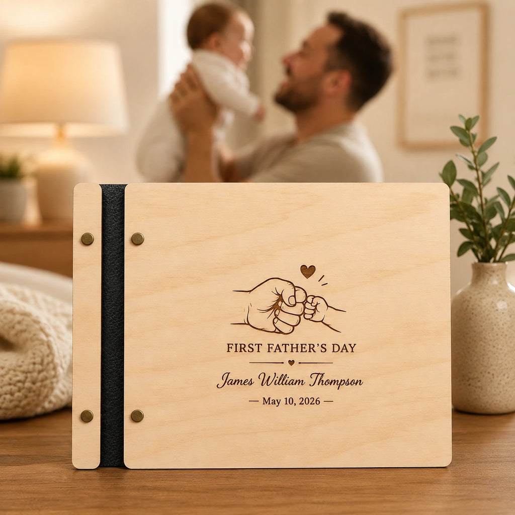 Personalized Gifts for Dad from Daughter Gift from Kids Dad scrapbook Fathers Day Gift