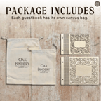 Custom wooden notebooks, diaries, guestbooks, and commemorative albums