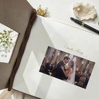 Personalized Wooden Wedding Guest Book & Custom Photo Album