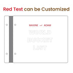 Custom Travel Journal: Capture cherished memories and gift it to friends or loved ones