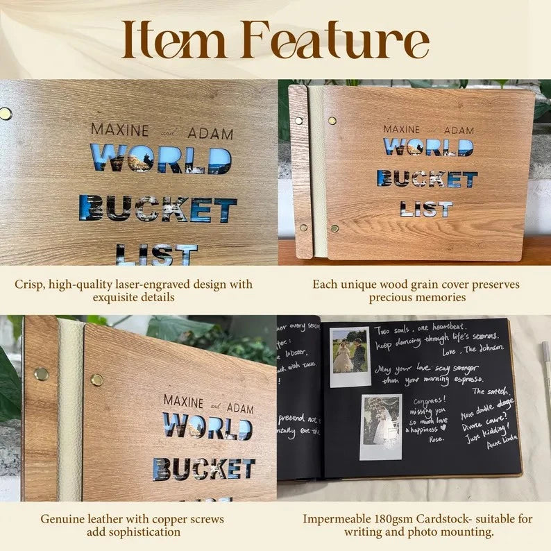 Custom Travel Journal: Capture cherished memories and gift it to friends or loved ones